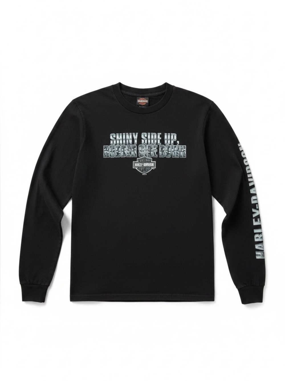 Harley-Davidson Women’s Black Long Sleeve Crossroads Wilkesboro NC T-shirt
